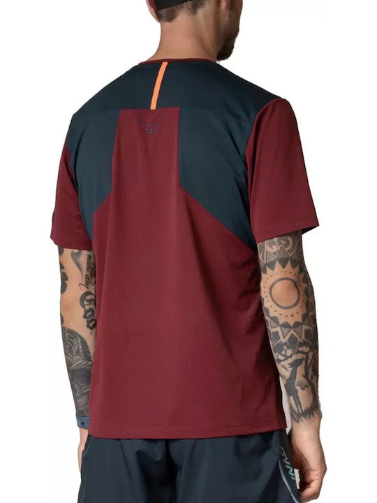 Dynafit Herren T-Shirt Kurzarm Burgundy