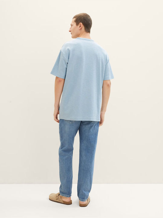 Tom Tailor Men's Short Sleeve T-shirt Ciel