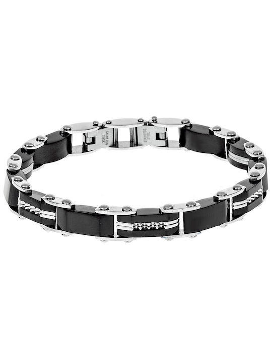 Senza Herren Armband aus Stahl