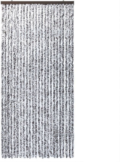 vidaXL Türvorhang Braun 100x230cm 377374