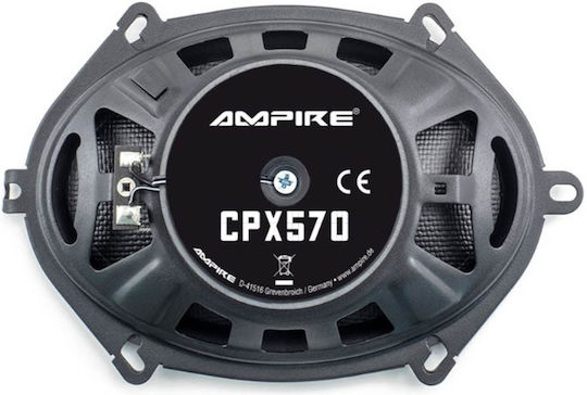 Ampire Σετ Ηχεία Αυτοκινήτου Ομοαξονικά 5x7" με 40W RMS (4 Δρόμων)