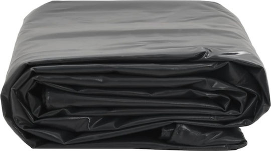 vidaXL Waterproof Tarpaulin 650gr/m² 4.5x2.5m. Heavy Duty Gray
