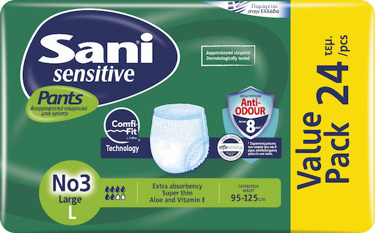 Sani Sensitive Incontinence Underwear 24pcs