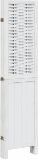 vidaXL Διακοσμητικό Παραβάν Ξύλινο με 5 Φύλλα 175x160cm