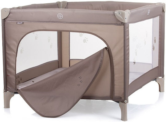 Chipolino Pop Up Παρκοκρέβατο Tiger Beige 100x100cm