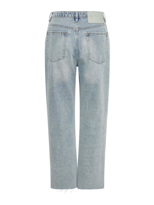 Waist Γυναικείο Jean Παντελόνι σε Relaxed Εφαρμογή
