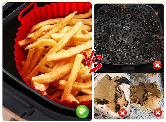Φόρμα Σιλικόνης για Air Fryer 5x17εκ.