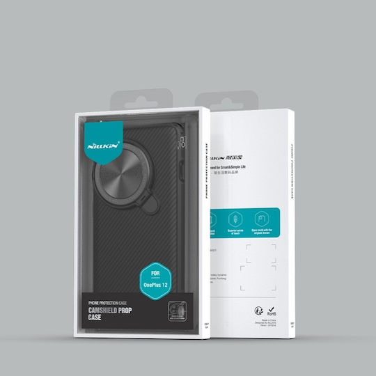 Nillkin Camshield Back Cover Σιλικόνης Μαύρο (OnePlus 12)