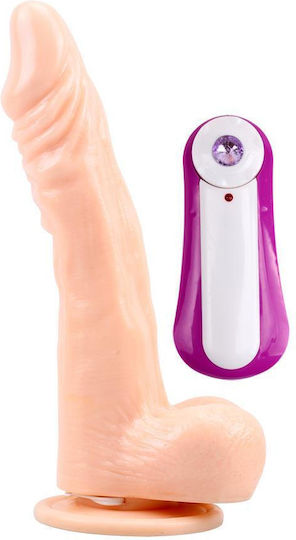 Telescopic Realistic Vibrator Suction Cup 21cm