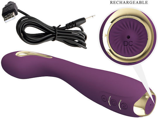 Pretty Love Hector Electroshock Vibrator By App Control Purple