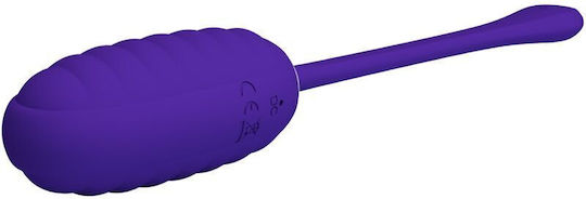 Pretty Love Kirk Rechargeable Vibrating Egg Purple