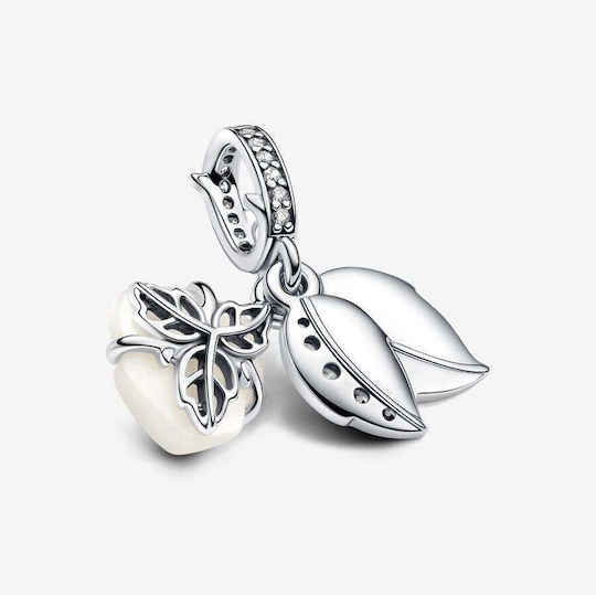 Pandora Metalic Motiv Perforat pentru Bijuterii în Formă de Floare