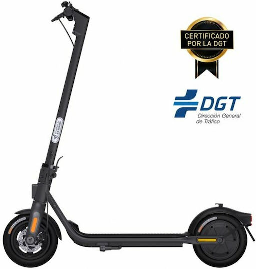 Segway Ninebot KickScooter F2E Ηλεκτρικό Πατίνι με 25km/h Max Ταχύτητα σε Μαύρο Χρώμα