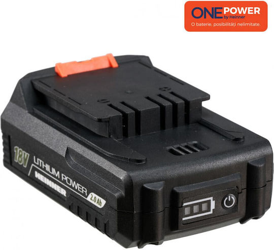 Heinner Werkzeugbatterie Lithium 18V mit Kapazität 2Ah