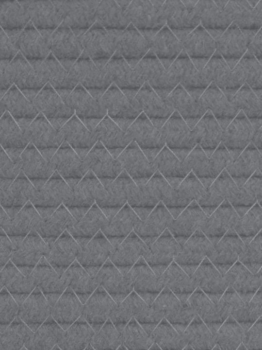 vidaXL Καλάθι Αποθήκευσης Υφασμάτινο Γκρι 40x40x35cm