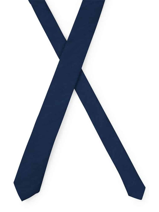Hugo Boss Herren Krawatte Seide in Blau Farbe