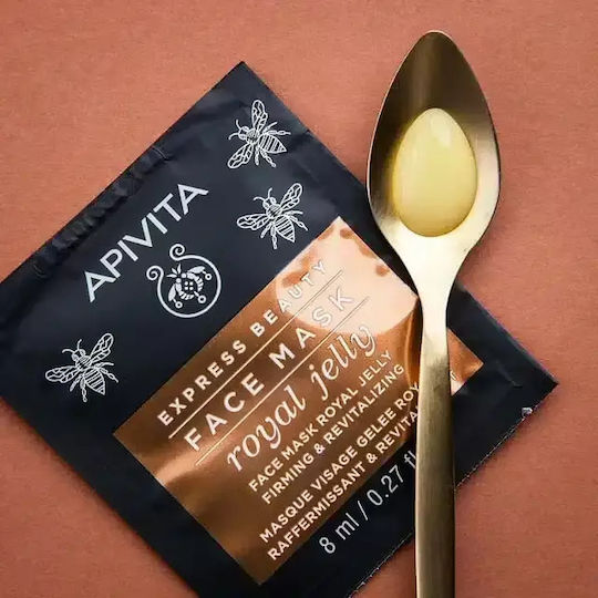 Apivita Express Beauty Royal Jelly Face Revitalization / Firming Mask 2pcs 8ml