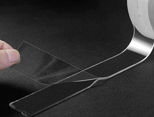 Doppelseitiges Klebeband Zola Transparent Wiederverwendbar Elastisch 300 Cm