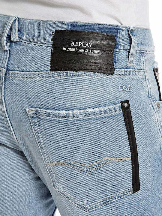 Replay Men's Denim Pants Blue