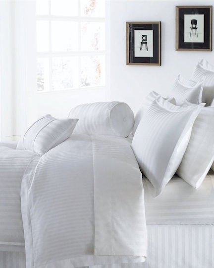 Mc Decor Σεντόνι Ξενοδοχείου Λευκό Υπέρδιπλο 240x270εκ. Βαμβακερό