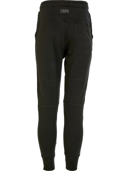 Pantaloni de trening cu Elastic Negru