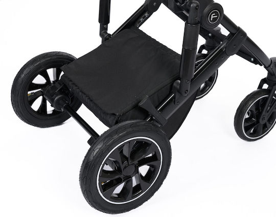 FreeOn Comfort Бебешка количка 3 в 1 Черен 12.5кг