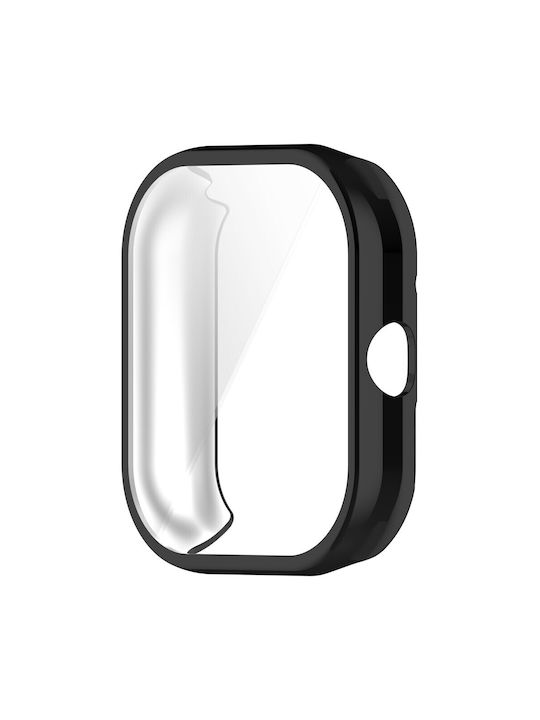 Θήκη Σιλικόνης σε Μαύρο χρώμα για το Xiaomi Redmi Watch 3 Lite / Watch 3 Active Θήκη Σιλικόνης σε Μαύρο χρώμα για το Xiaomi Redmi Watch 3 Lite / Watch 3 Active