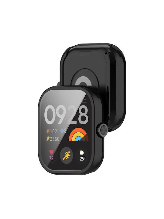 Θήκη Σιλικόνης σε Μαύρο χρώμα για το Xiaomi Redmi Watch 3 Lite / Watch 3 Active