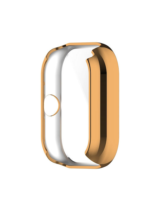 Θήκη Σιλικόνης σε Ροζ Χρυσό χρώμα για το Xiaomi Redmi Watch 3 Lite / Watch 3 Active