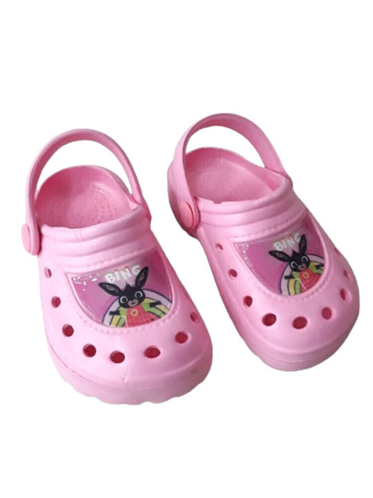 Disney Bing Kids Beach Shoes Pink