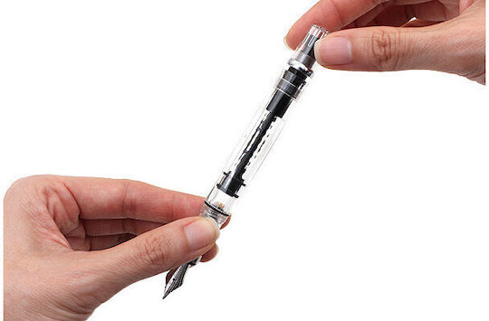 Twsbi Diamond 580 Калиграфска Писалка Широк Прозрачна