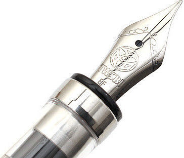 Twsbi Diamond 580 Калиграфска Писалка Широк Прозрачна