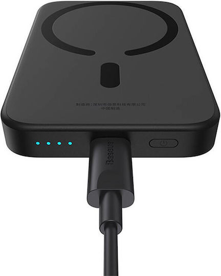 Baseus MagSafe Power Bank 6000mAh 20W με Θύρα USB-C Power Delivery Μαύρο