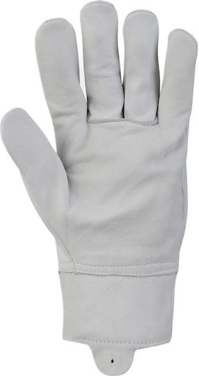 Stenso Gloves for Work White Leather 1pcs