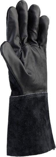 Stenso Gloves for Work Welding Black Leather 1pcs