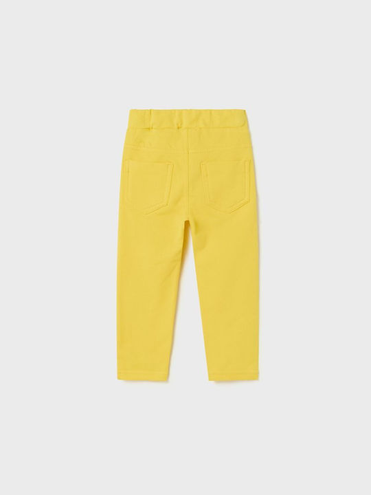 Mayoral Kids Trousers yellow Baby