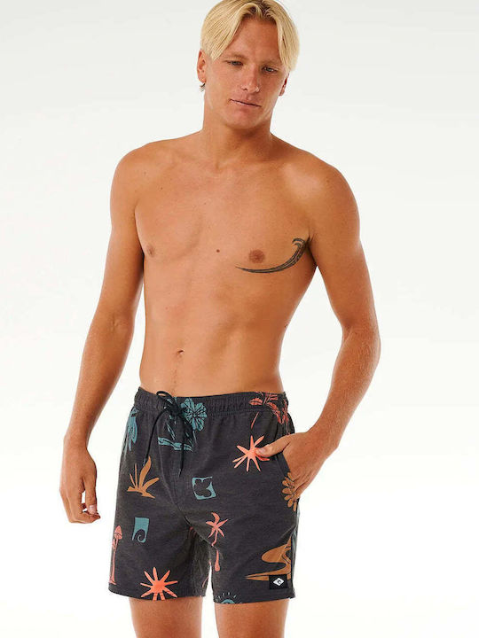 Rip Curl Party Pack Volley Boardshort Men's Swimwear Bermuda Multico with Patterns