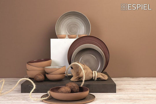 Espiel Calabria Boluri De Servire Rotund Ceramice Bej Cu Diametru 16 Cm Rep111k6