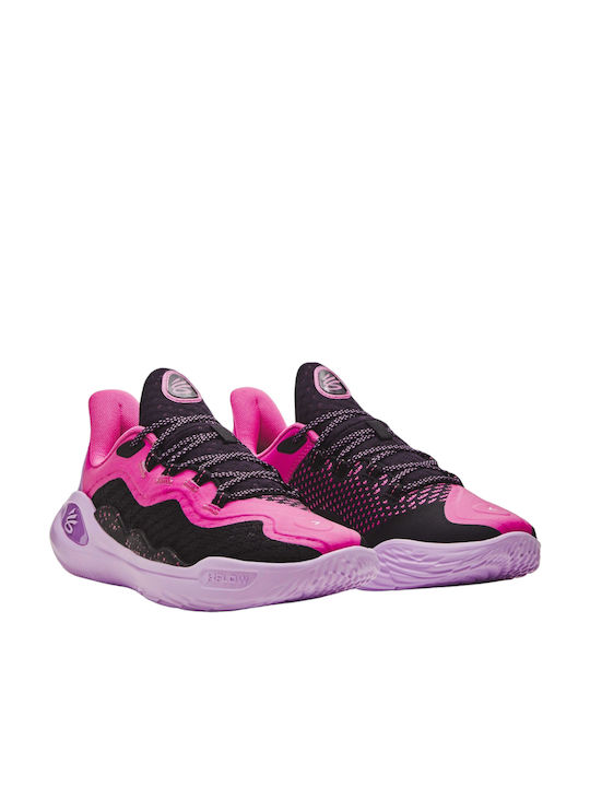 Under Armour Low Basketball Shoes Pink