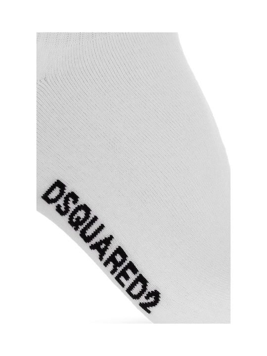 Dsquared2 Bărbați Șosete WHITE 1Pachet