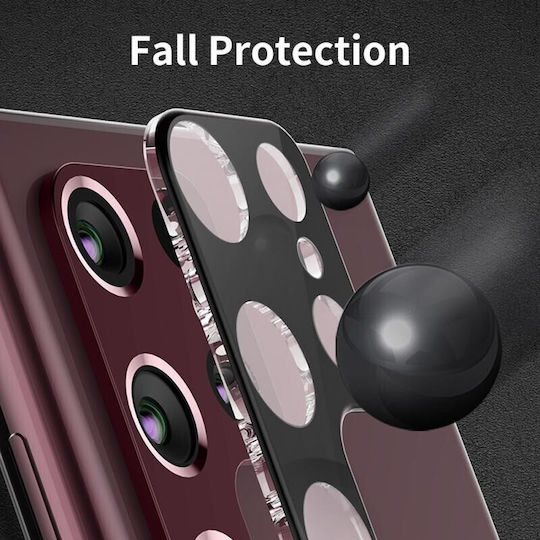 Kameraschutz Gehärtetes Glas Black für das Samsung Galaxy S24 Ultra 5G