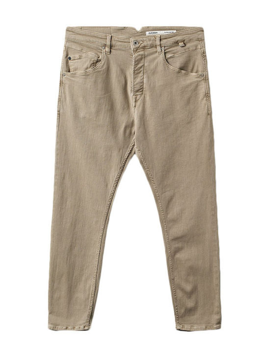 Gabba Alex Men's Jeans Pants in Relaxed Fit Beige