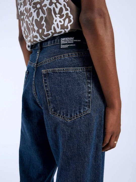 Omar Men's Jeans Pants with Loose Baggy Fit Dark Retro
