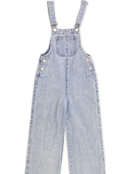 New College Kinder-Jeanshosen Jumpsuit Blau New College Kinder-Jeanshosen Jumpsuit Blau
