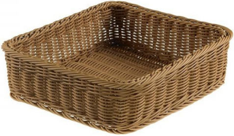 Leone Serving Basket with Diameter 32.5cm and Height 10cm 1pcs