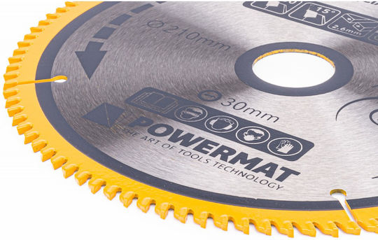 Powermat Диск за рязане с 100 Зъба 210мм