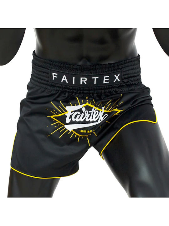 Fairtex Ανδρικό Σορτσάκι Kick/Thai Boxing Μαύρο