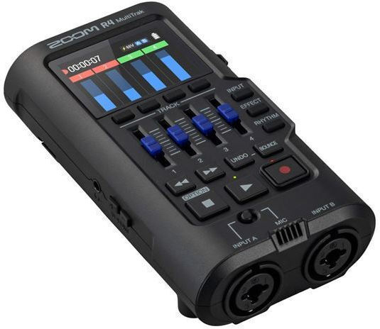 Zoom Polyphonic Digital Portable Recorder Battery for Recording on Memory Card with Phantom Power