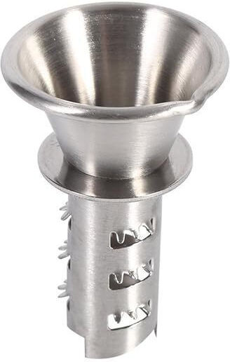 Hand-Entsafter Orange / Zitrone / Limette aus Edelstahl in Silber Farbe