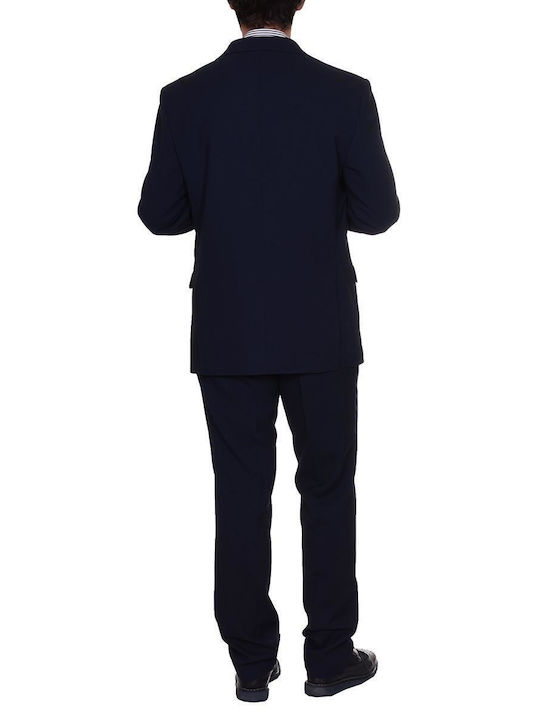 Uomo Men's Suit BLUE